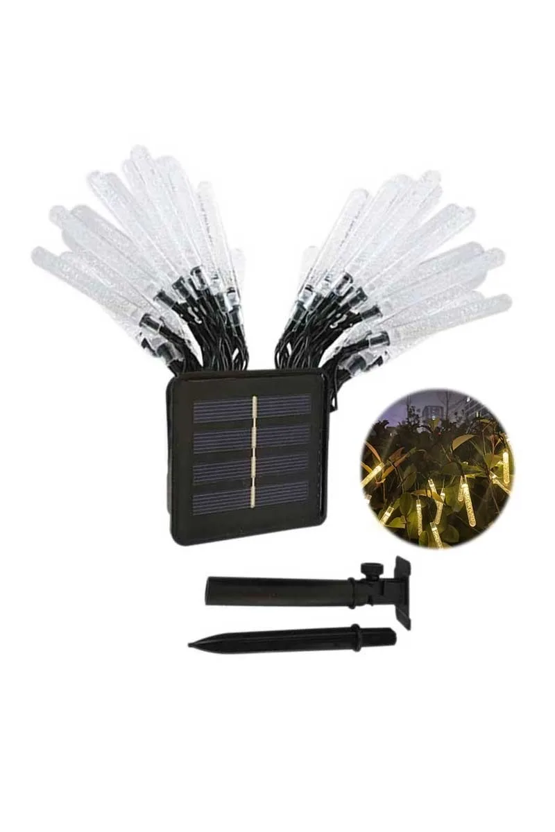 Forlife FL-3261 20W 3200K Günışığı Solar 5 Metre 7 Mod Işık Zinciri