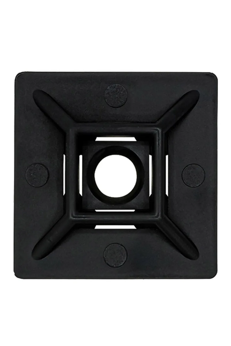 Gwest HW-3AB 19x19 100 Adet Siyah Yapışkanlı Kroşeler