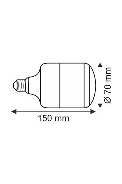Helios Opto 30w Led Ampul 6500K Beyaz HS 2029 görsel 2
