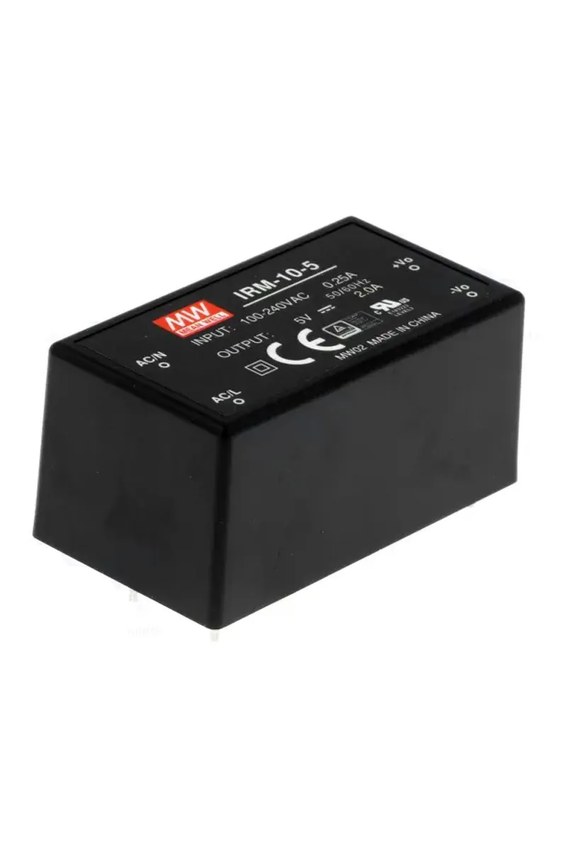 Mean Well IRM-10-5 10W Tek Çıkışlı Kapsüllenmiş Güç Kaynağı