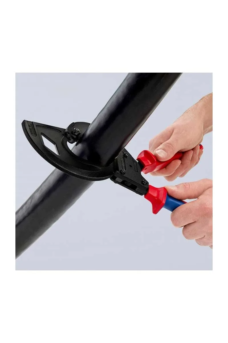 Knipex 95 32 320 Cırcır Mekanizmalı Kablo Kesici görsel 2