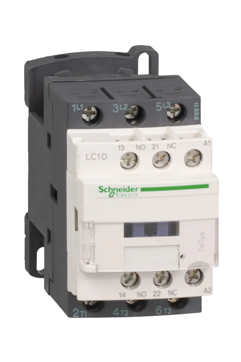 Schneider LC1-D18B7 24VAC 7.5kW 1NA+1NK Kontaktör