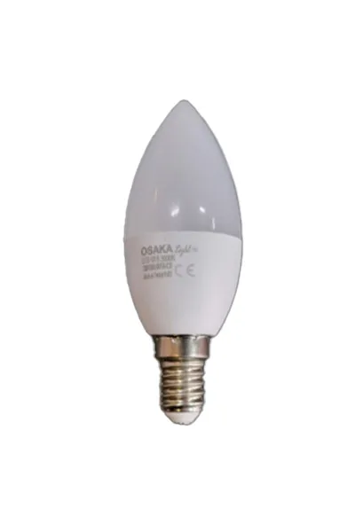 Osaka 230V 6W E14 C37 Led Ampul Gün Işığı 3000K