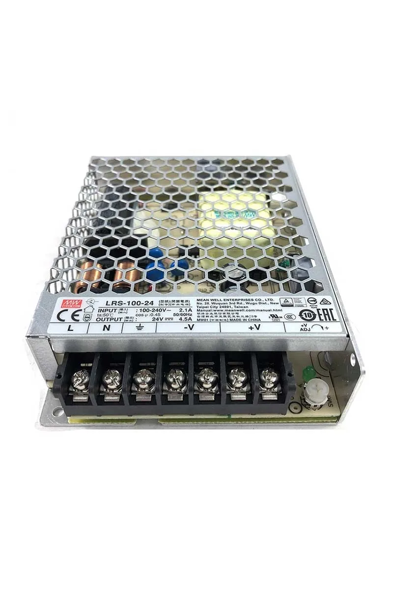 Mean Well LRS-100-24 100W Tek Çıkışlı Kapalı Güç Kaynağı görsel 3