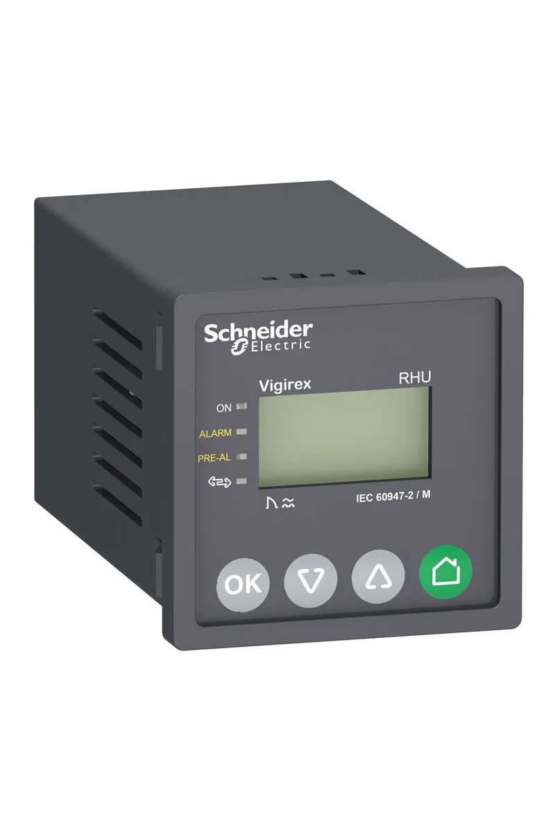 Schneider LV481003 Vıgırex Rhu 220/240AC 50/60Hz 30mA 30A 0-4.5Sn Gecikmeli Kaçak Akım İzleme Rölesi görsel 2