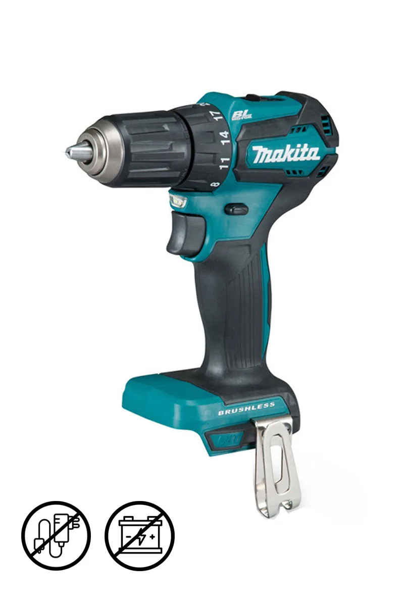 Makita DF332DZ 10.8V Li Akülü Darbesiz Matkap Vidalama görsel 3