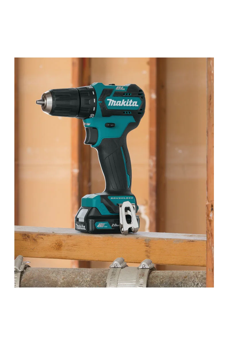 Makita DF332DZ 10.8V Li Akülü Darbesiz Matkap Vidalama görsel 4