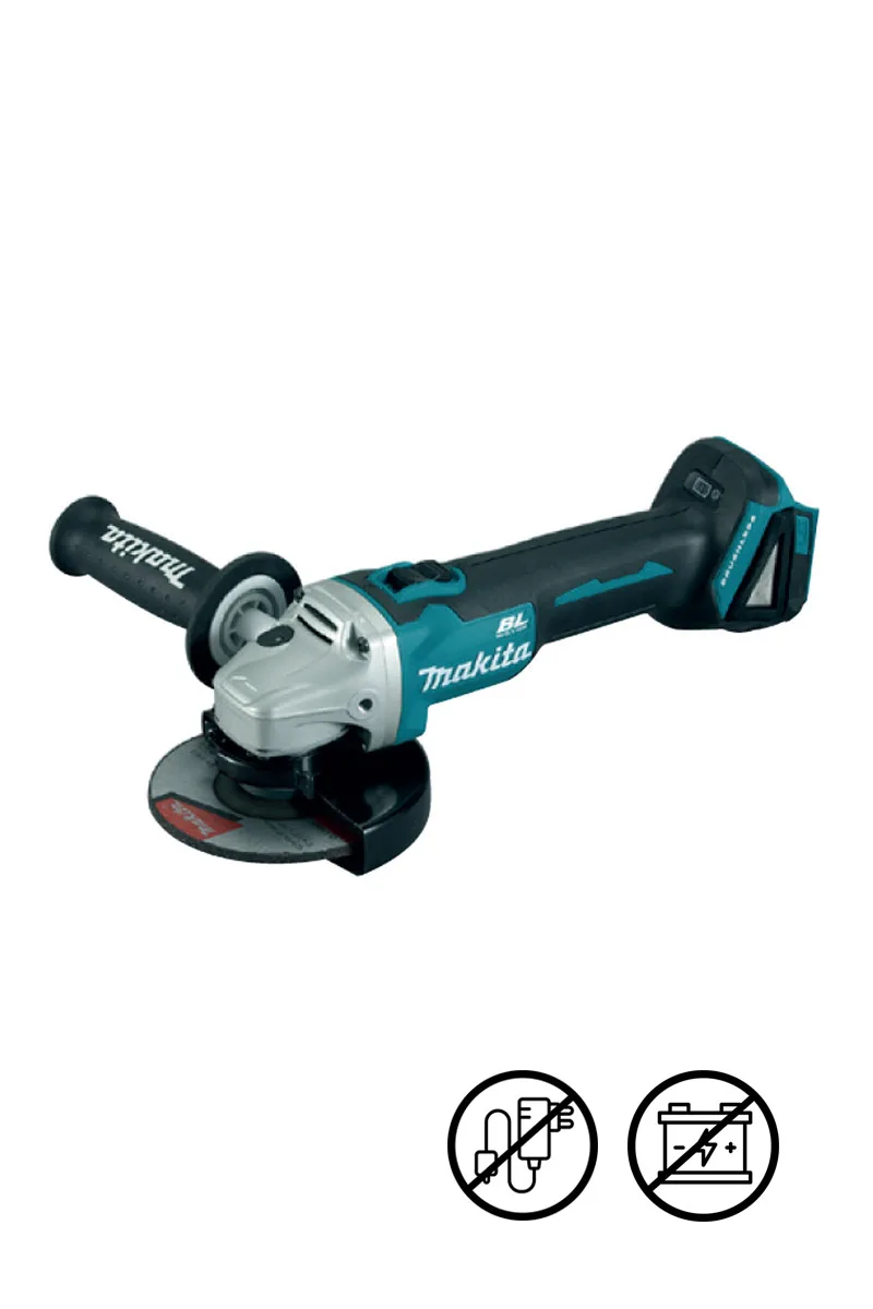 Makita DGA506Z 18V Li 125mm Akülü Avuç Taşlama görsel 2