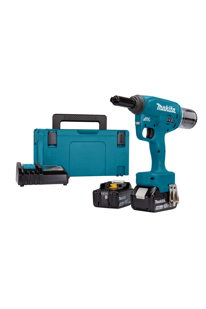 Makita DRV150RTJ Çift Akülü Perçin Tabancası görsel 2
