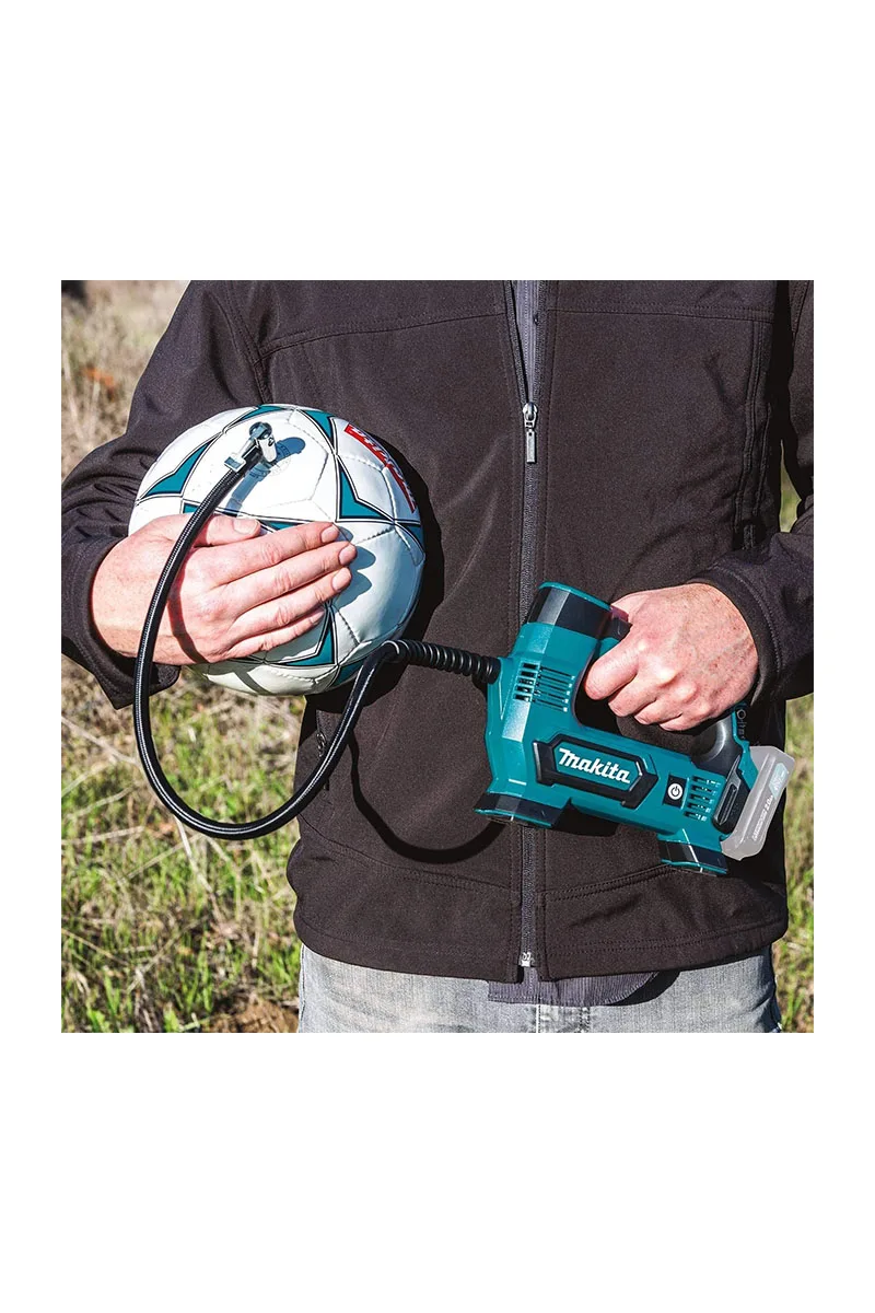 Makita MP100DZ 12V Şarjlı Lastik Şişirme Pompası görsel 2