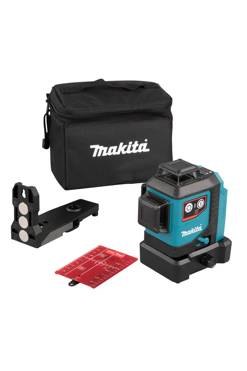 Makita SK700DZ Akülü 3x360 Kırmızı Multi Line Lazeri görsel 2