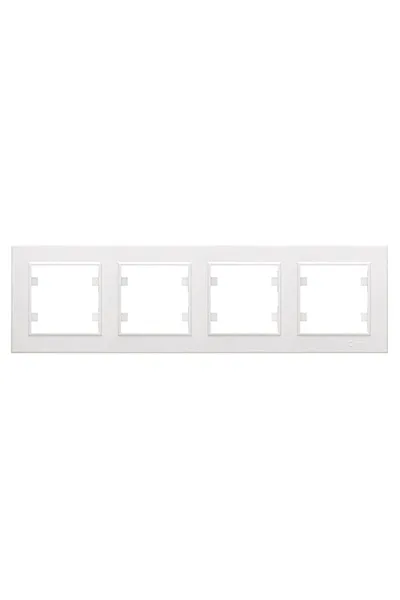 Makel-56001704 Karea Dörtlü Çerçeve Beyaz