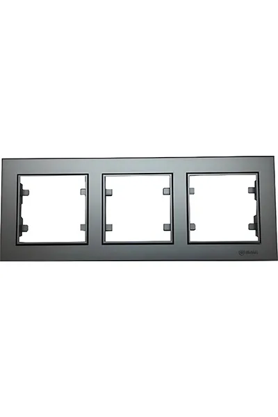 Makel-56050703Karea Üçlü Çerçeve Füme