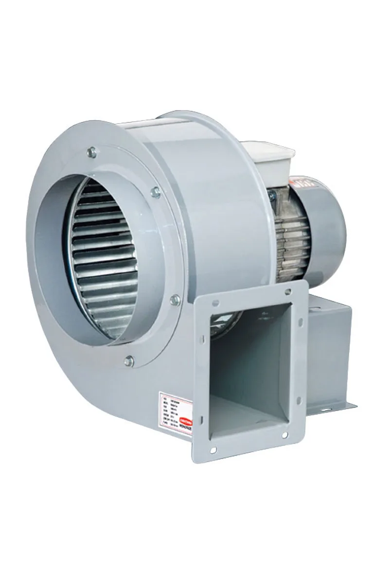 Bahçıvan OBR 260M-2K 1.5kW 2700m3/h Monofaze Tek Emişli Öne Eğimli Salyangoz Radyal Fan