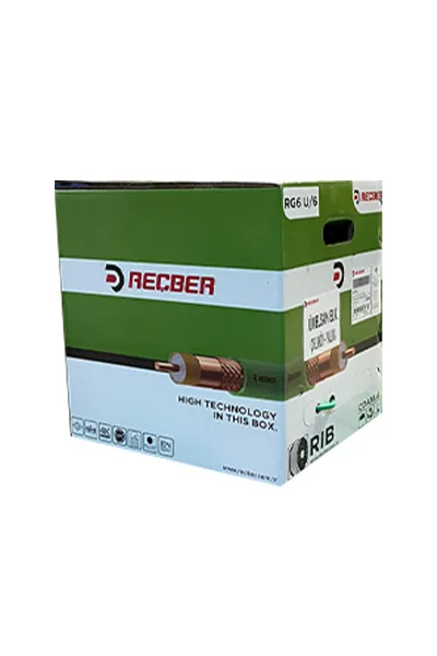 Recber 307059 Rg 6 U/6 Phy-pvc Cu/cu Koaksıyel Kablo görsel 2