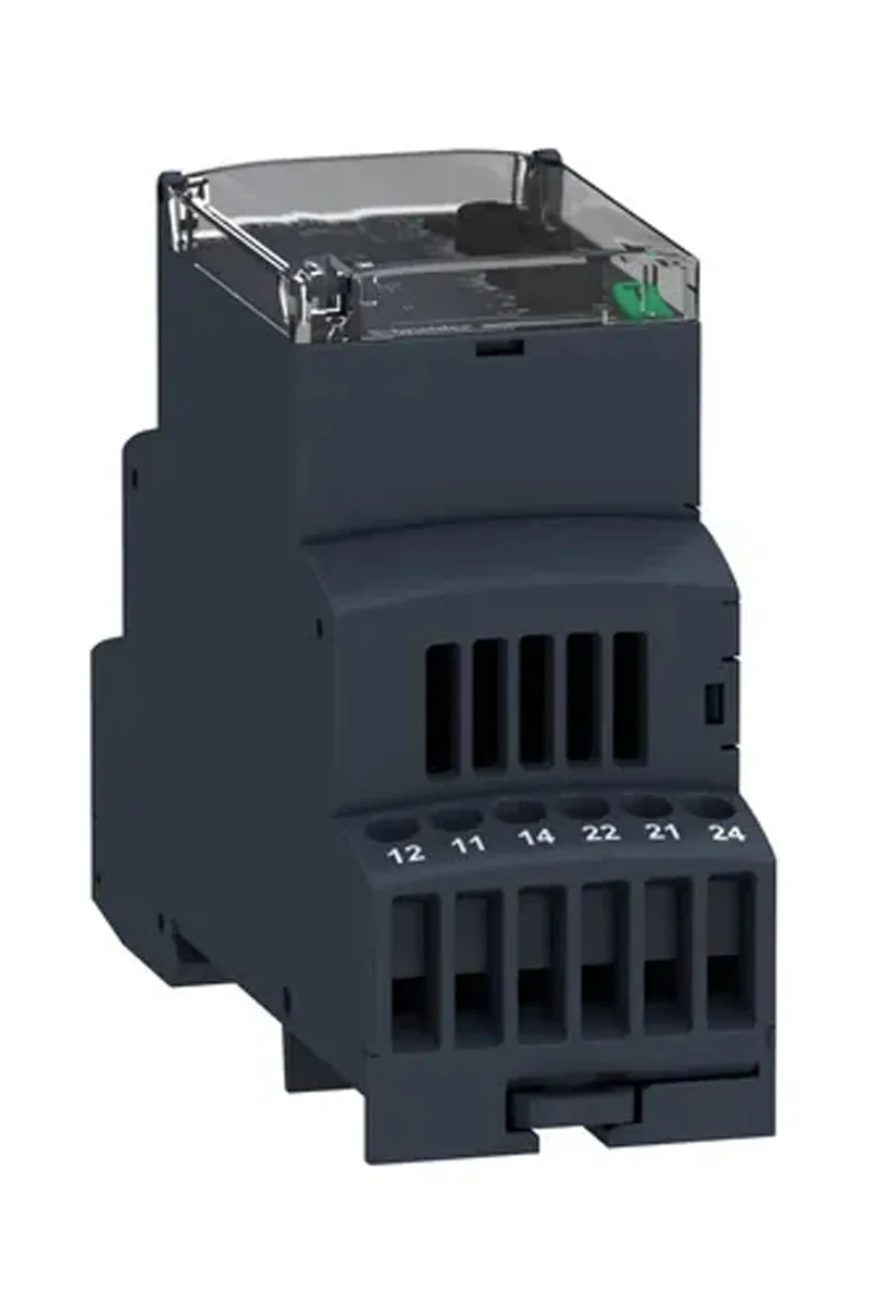 Schneider RM35JA32MR Harmony 24-240V AC/DC 5A 2K/A 0.15-15A 1 Fazlı Akım Kontrol Rölesi görsel 2