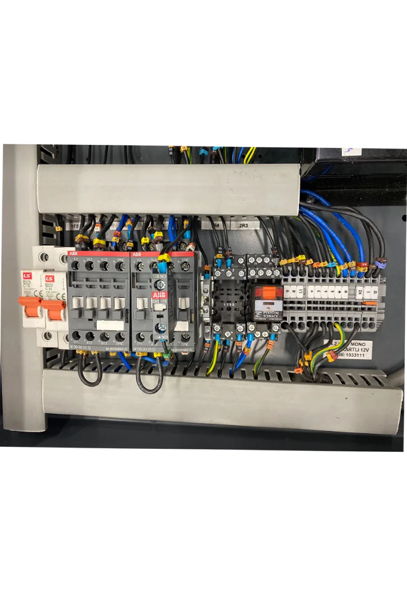 Aksa Jeneratör AAP4200DE için 40x40 4,2kW Dizel Jeneratör Transfer Panosu görsel 5