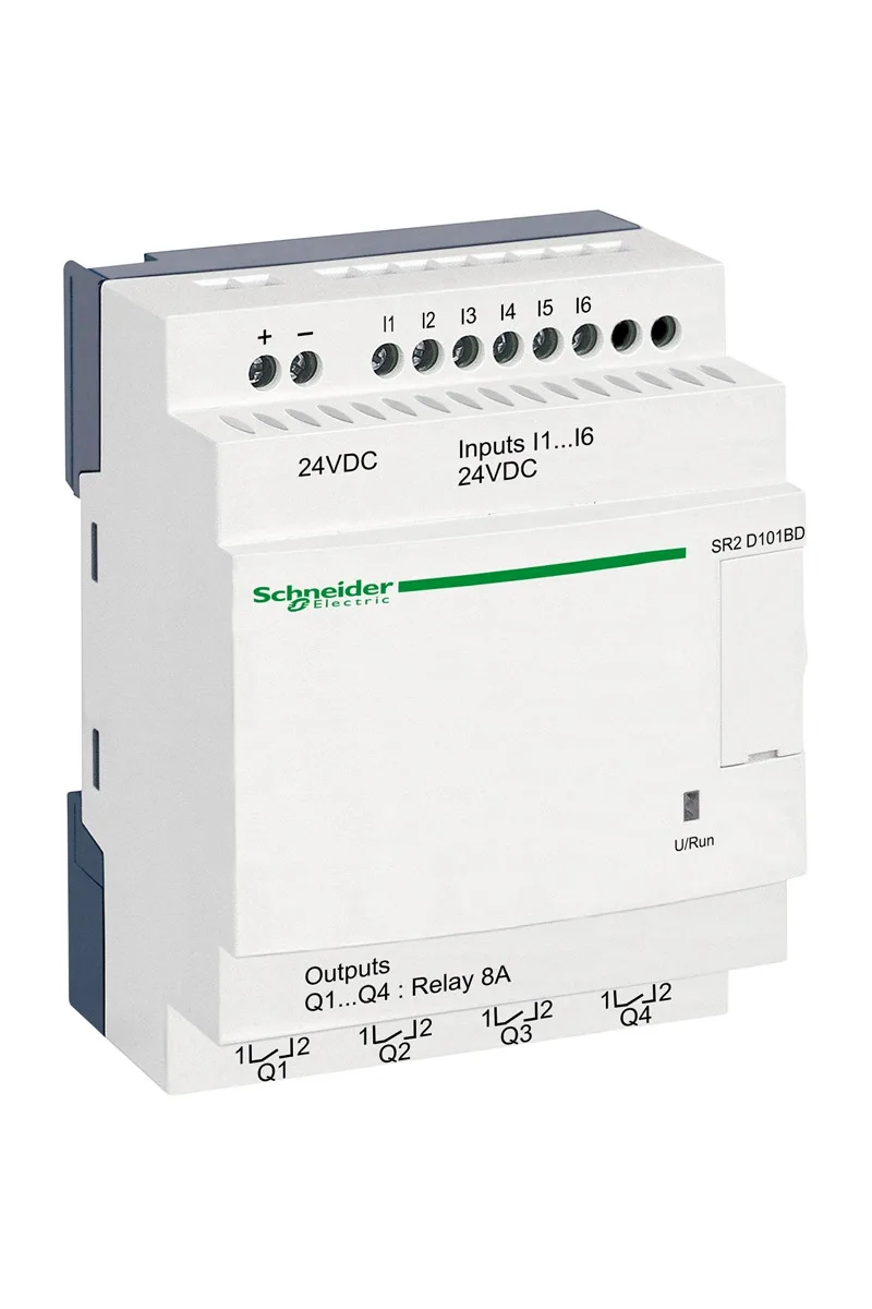 Schneider SR2D101BD 24VDC Zelio Logic Kompakt Akıllı Röle