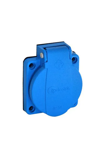 Tp Elektrik 1X16A Pano Prizi(16A) Mavi 3101-310-0900