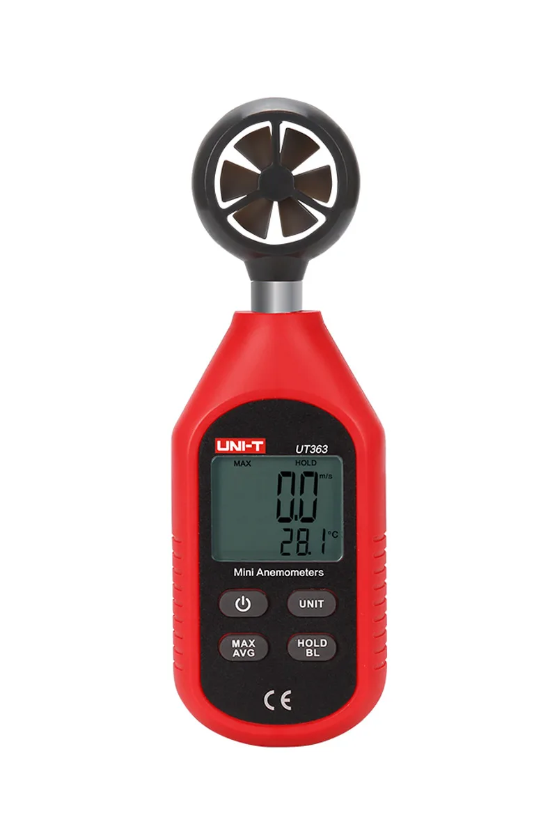 Unit UT363 Mini Dijital Rüzgar Hızı Ölçer Anemometre
