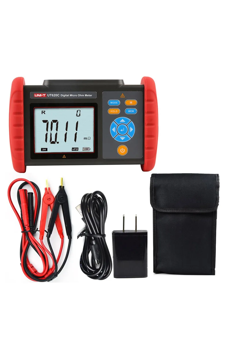 Unit UT620C Dijital Mikro Ohm Metre görsel 2