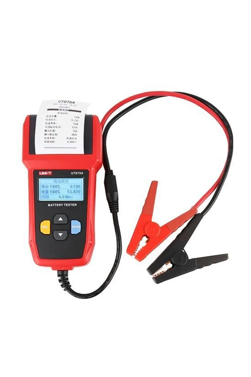 Unit UT675A Dijital Akü Test Cihazı görsel 3