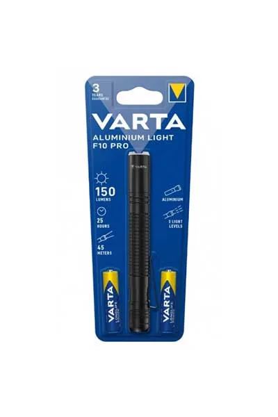 Varta Aluminium Light F10 Pro El Feneri + 2'li AAA Kalem Pil 16606101421
