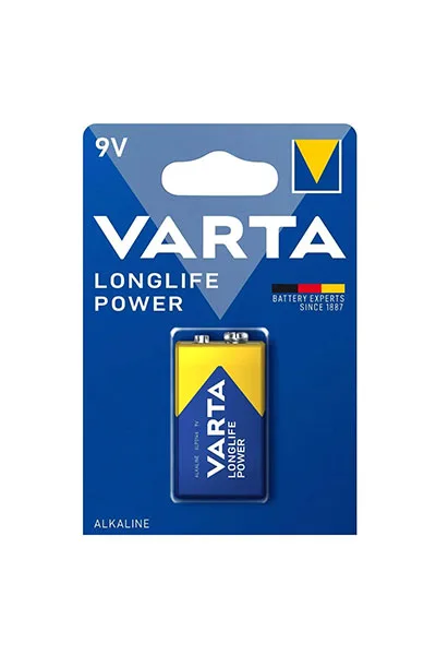 Varta Endüstriyel Alkaline Pil 9 Volt 20'li Paket