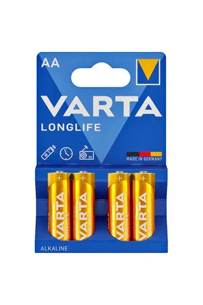 Varta Longlife AA 4'lü Alkalin Kalem Pil 4106101414