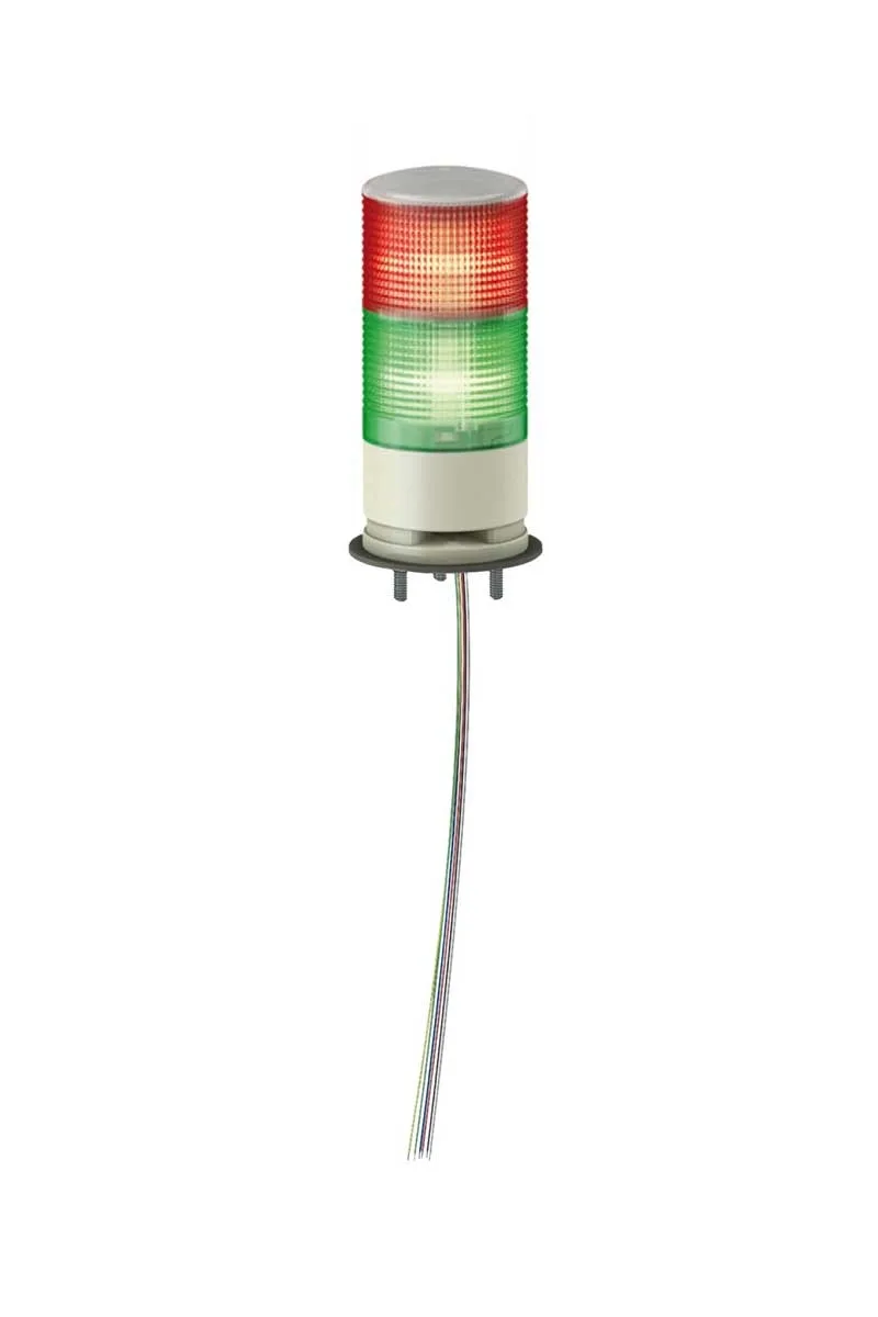 Schneider XVGB2SW 60mm 24V AC/DC Led Sabit Işıklı Kırmızı-Yeşil Buzzer IP42 Monoblok Işıklı Kolon