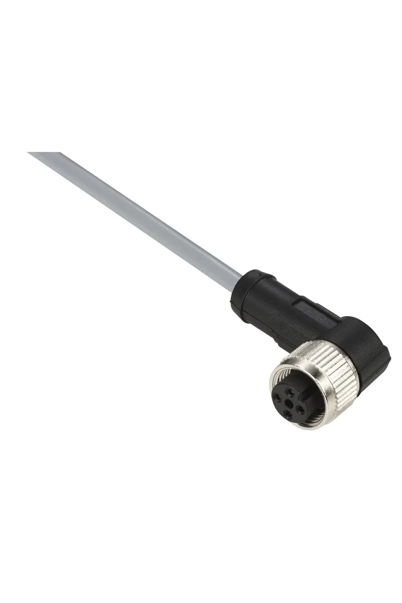 Telemecanique Sensors XZCPV1241L10 10m 4 Pimli M12 Pvc Xz Hazır Kablolu Konnektör