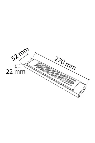 Noas YL25-0300 250W 25A Süper Slim Led Trafosu görsel 2