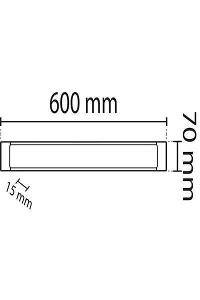 NOAS 20W LED BANT ARMATÜR 3200K görsel 2