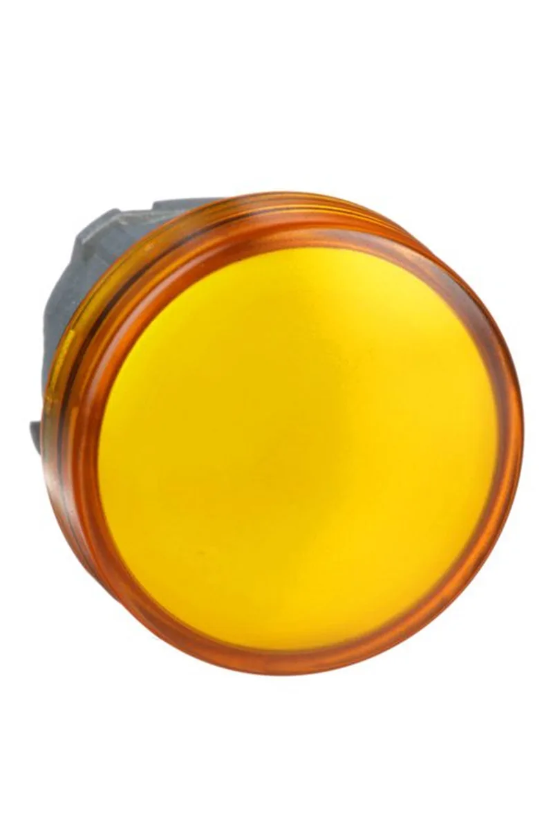 Schneider ZB4BV053 Entegre Led için 22mm Turuncu Düz Lensli Pilot Işığı Başlığı